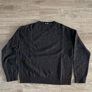J. Crew Charcoal Wool Sweater. Size XL